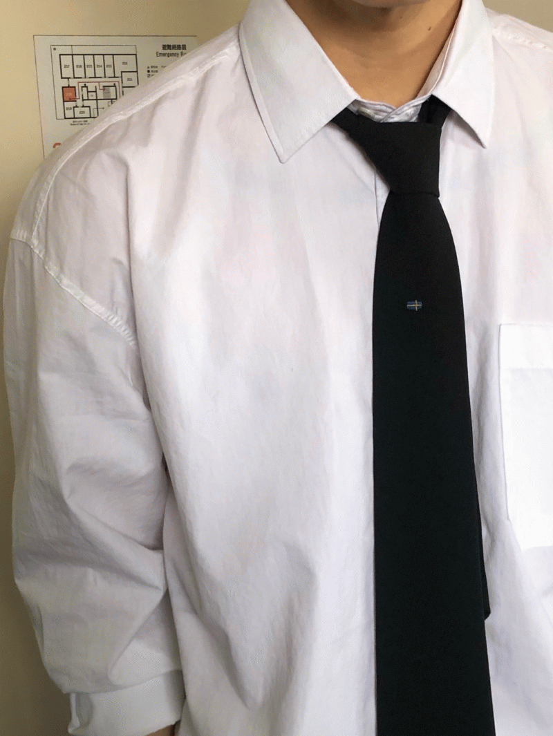 Sweden slim necktie (1 color)