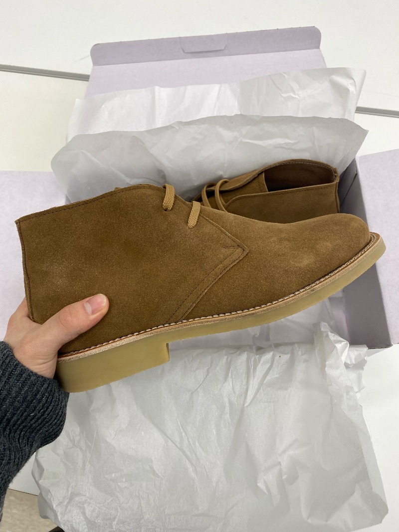 Taker suede chucker boots (1 color)