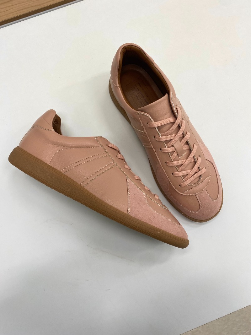 [리얼레더 / 제임스 소장템] Dutch pink suede sneakers (1 color)