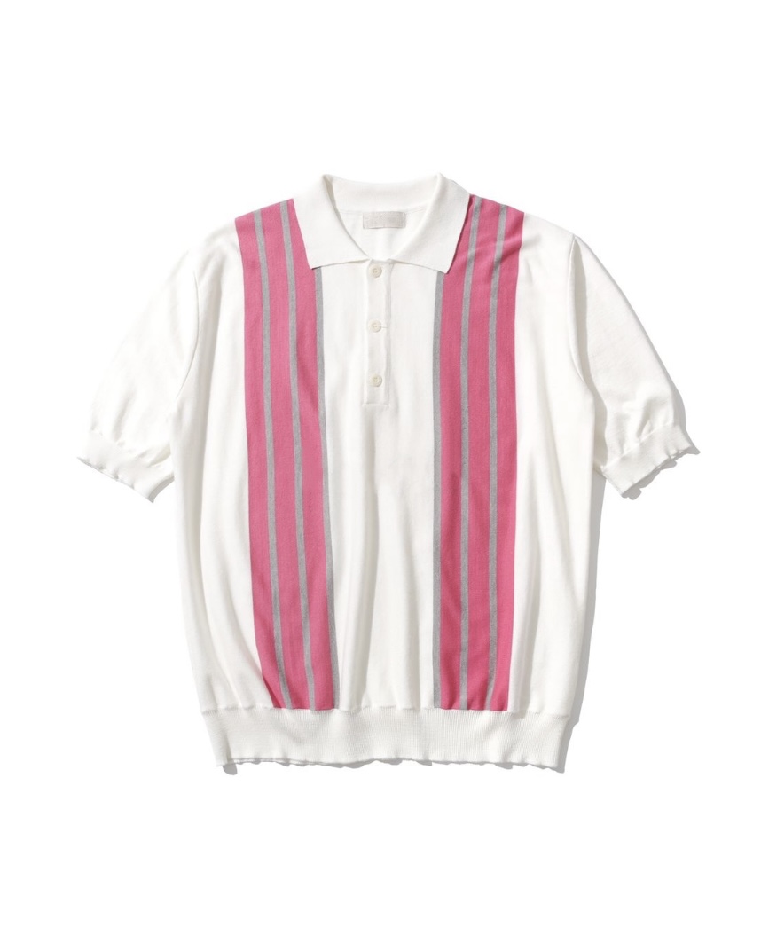 기획 - Pink vertical half knit top (15시 이전 주문건 당일 출고)