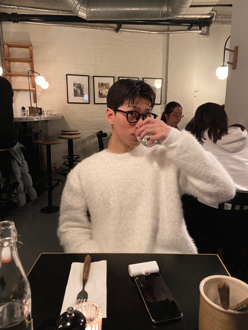 [Best / Wool] Angora blanket knit pullover (3 color)
